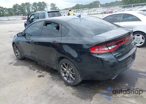 2013 Dodge Dart Rallye из США, поврежденный, VIN 1C3CDFBA8DD154825